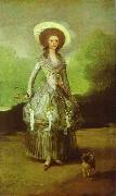 Francisco Jose de Goya The Marquesa de Pontejos oil on canvas